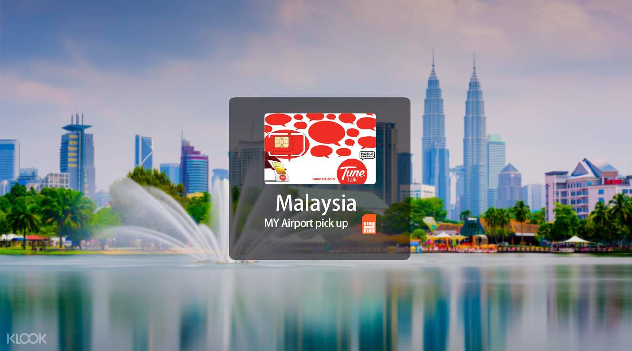 4G SIM Card (Kuala Lumpur Airport Pick Up) for Malaysia Klook